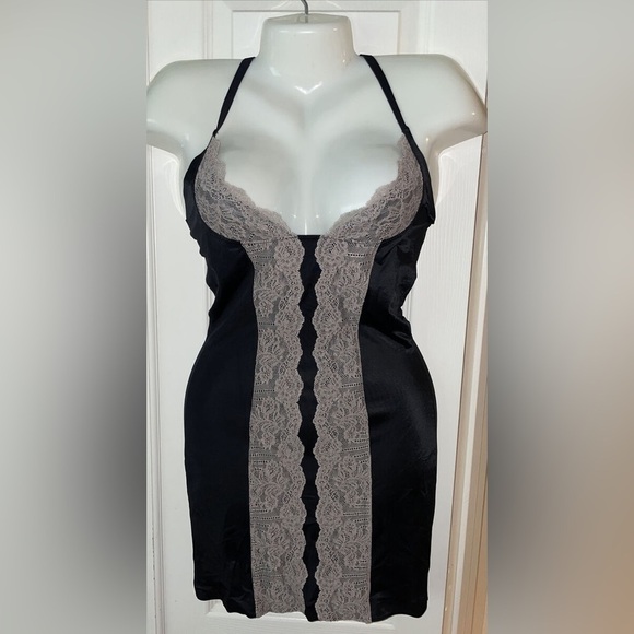 Secret By Victoria's Secret So Curvaceous Push Up Shaping Lace Dress Size Large - Picture 12 of 12